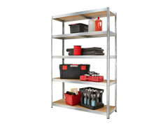 Parkside® Scaffale in metallo con 5 ripiani, 180x120x40 cm