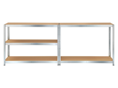 Parkside® Scaffale in metallo con 5 ripiani, 180x120x40 cm