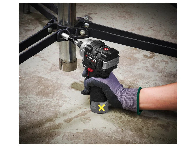 Ensemble perceuse-visseuse sans fil PARKSIDE PERFORMANCE® 12 V / Visseuse à percussion sans fil PBSPA 12-Li / PDSSAP 12-Li