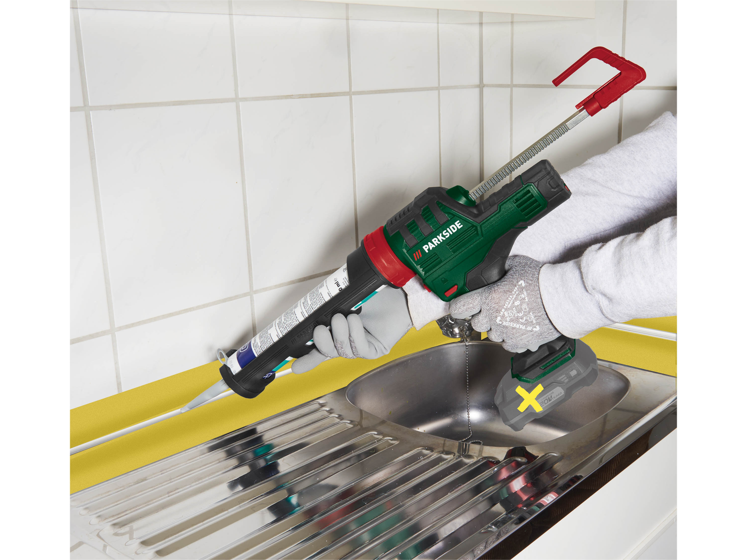 Parkside® Pistola per cartucce ricaricabile