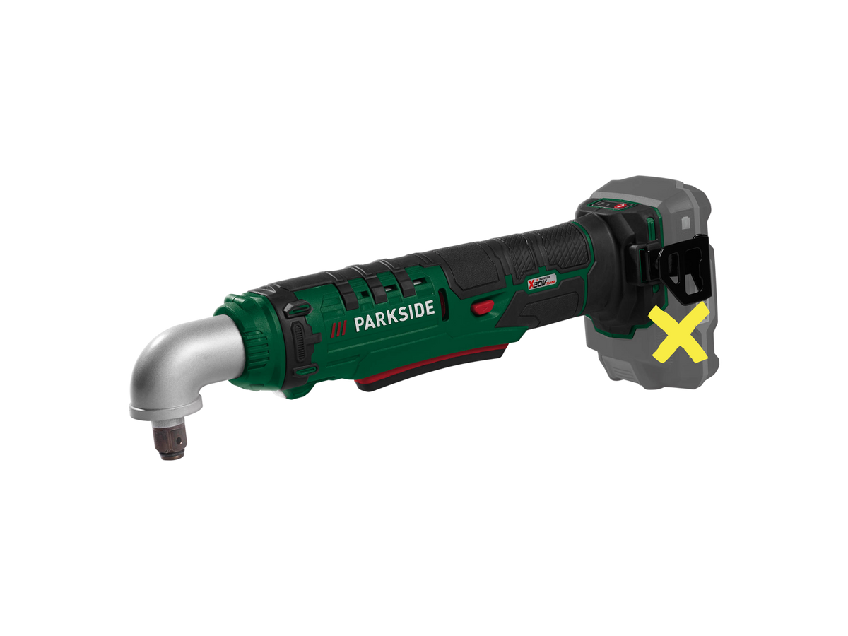 Parkside® Avvitatore a percussione ad angolo ricaricabile