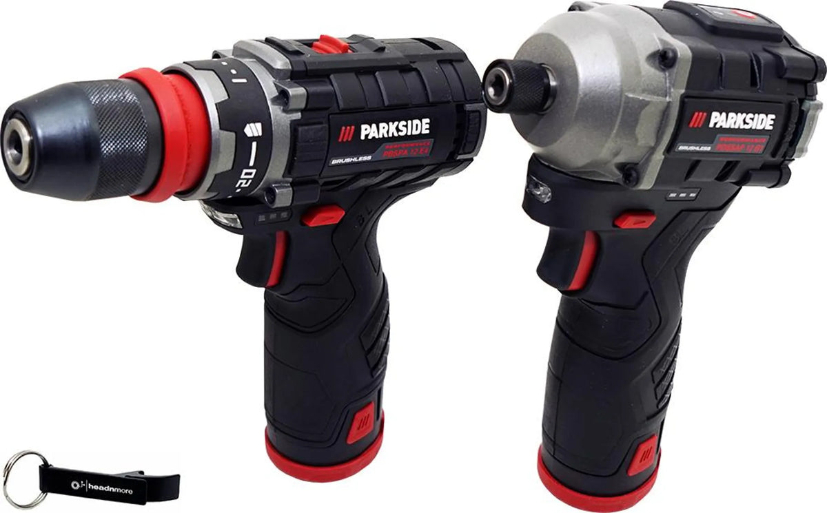 Perceuse-visseuse sans fil PARKSIDE PERFORMANCE® 12 V / Visseuse à percussion sans fil PBSPA 12-Li / PDSSAP 12-Li